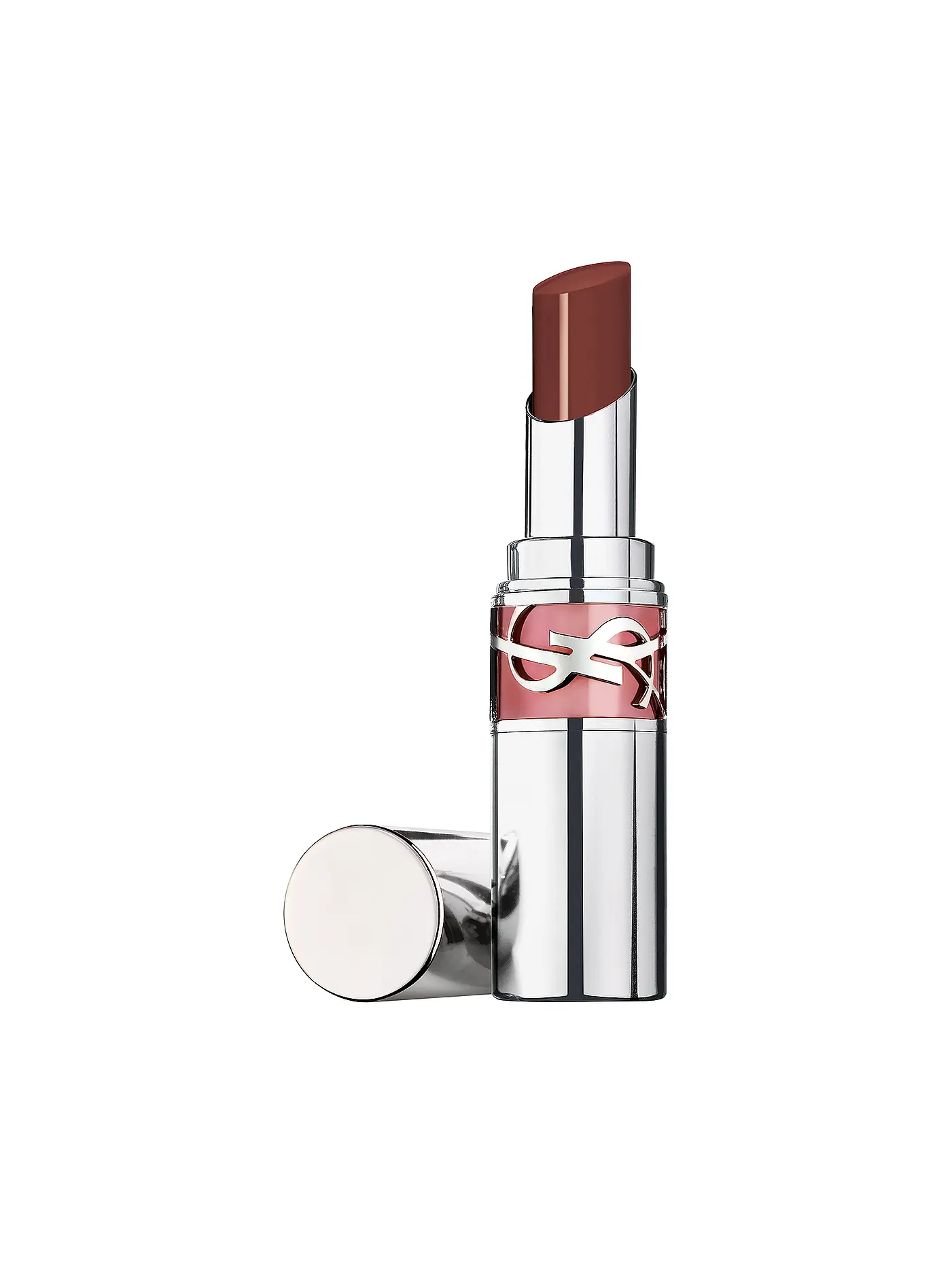 YVES SAINT LAURENT | Loveshine Lippenstift (203 Blushed Mallow) | dunkelrot
